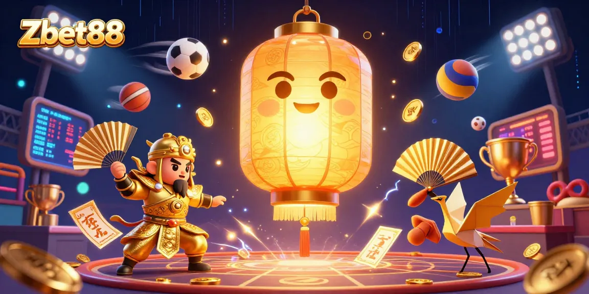 Experience the excitement at Zbet88 with vibrant casino elements and dynamic sports betting action.